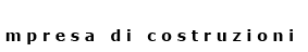 impresa di costruzioni